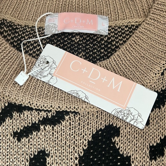 NWT leopard sweater - Picture 2 of 4